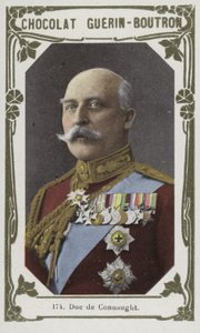 Duc de Connaught (färgad bild) av French School
