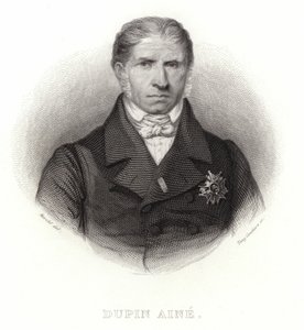 Dupin Aine - fransk politiker och ordförande för deputeradekammaren (1783-1865) av French School
