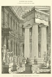 School of Fine Arts, i Paris, Musee des Platres (gravyr) av French School
