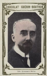 Edouard Belin (färgad bild) av French School