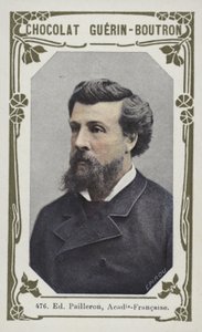Edouard Pailleron, Academie-Francaise (färgad bild) av French School