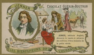 Edward Jenner, engelsk läkare och vetenskapsman