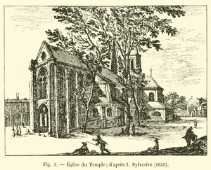 Tempelkyrkan; efter I Sylvester, 1650 av French School