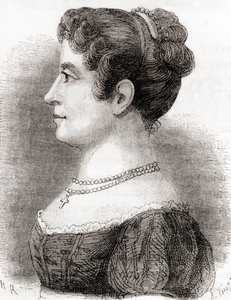 Élisa Garnerin, ur "Les Merveilles de la Science", publicerad ca 1870 (litografi) av French School