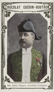 Emile Faguet, Academie-Francaise (färgad bild) av French School