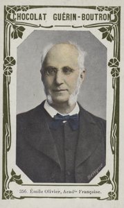 Emile Olivier, Franska Akademien (färgad bild) av French School