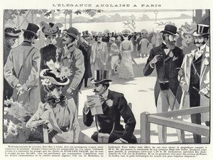 Engelsk elegans i Paris av French School