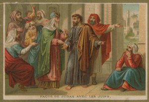 Episod i Jesus Kristus liv (chromolitho) av French School