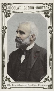 Ernest Lavisse, Academie-Francaise (färgad bild) av French School