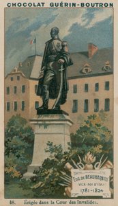 Eug de Beauharnais, vicekung av Italien, 1781-1824, uppförd i Cour des Invalides av French School