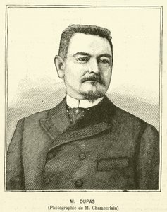 Eugene Dupas, fransk tjänsteman (gravyr) av French School