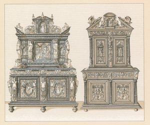 Europa XVI-XVIIth Cent Dräkt av French School