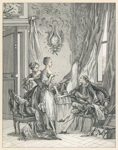 Europa XVIIIth Cent Dräkt av French School