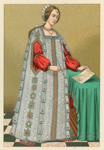 Europa XVIth Cent Costumeswed av French School
