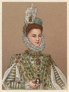 Europa XVIth Cent Dräkt av French School