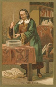 Evangelista Torricelli, italiensk fysiker och matematiker