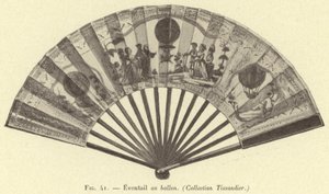 Bollfläkt, (Tissandier Collection) av French School