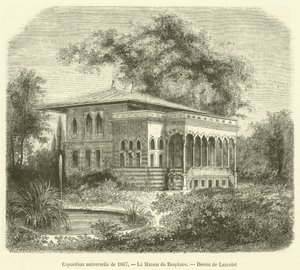 Universell utställning 1867, La Maison du Bosphore (gravyr) av French School
