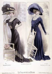Modevisning, den 16/02/1910. av French School