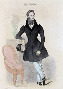 Mode maskulint - i "" Journal des tailors"" av French School