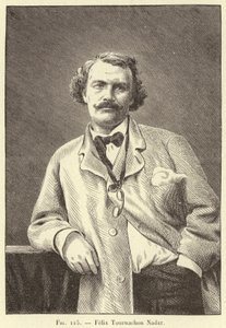 Felix Tournachon Nadar (gravyr) av French School