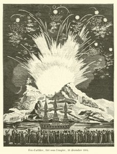 Fyrverkerier, avfyrade under imperiet, 16 december 1804 av French School