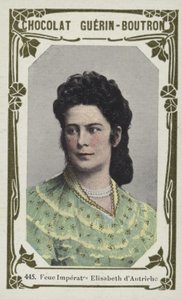 Fairy Empress Elisabeth av Österrike (färgad bild) av French School