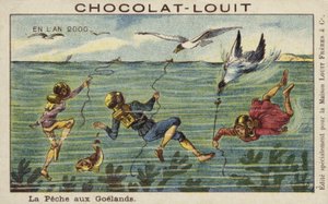 Fiske efter måsar år 2000 av French School