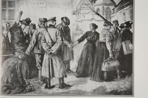 Tvångsförflyttning av franska civila från Lille till tyska arbetarkolonier, 1914-19 av French School