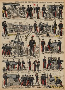 Franska arméns fästningsartilleri av French School