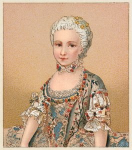 Ufaransa XVIIIth Cent Costumeswed av French School