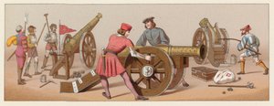 Frankrike XVIth Cent Dräkt av French School