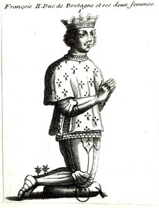 Frans II (1435-88) hertig av Bretagne av French School