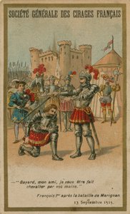 Francis I efter slaget vid Marignano av French School