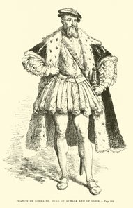 Francis de Lorraine, hertig av Aumale och av Guise av French School