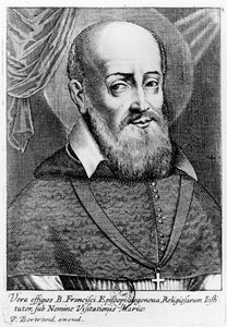 Francis de Sales (gravyr) av French School