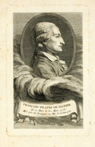 Francois Pilatre de Rozier, ca 1785 av French School