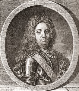 François-Marie de Broglie, 1:e hertig av Broglie, 1671 1745. Fransk militärledare. Från Les Heures Libres publicerad 1908. av French School