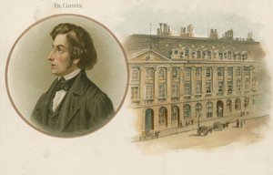 Frederic Chopin, polsk, kompositör och virtuos pianist av French School