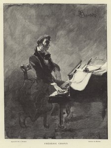 Frederic Chopin, polsk pianist och kompositör av French School