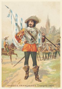Franska garde, fänrik 1630 (Regiment d