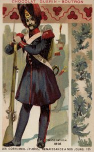 Fransk nationalgarde, 1848 av French School