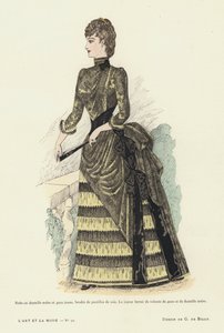 Fransk modetavla, 1885-86 av French School