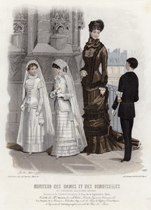 Fransk modetallrik, sent 1800-tal