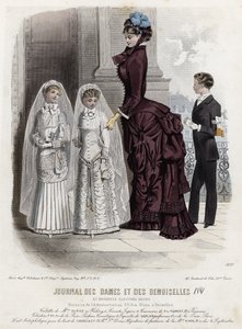 Fransk modetallrik, sent 1800-tal