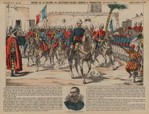 Franska trupper under befäl av överstelöjtnant Eugene Bonnier går in i Timbuktu av French School