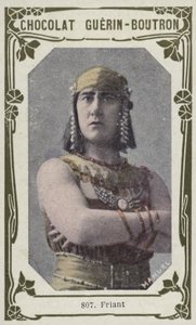 Friant (färgad bild) av French School