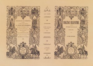 Frontispice av La Peau de Chagrin, från en illustrerad utgåva av verk av Honore de Balzac (1799-1850) av Delloye och Lecou, 1838 av French School