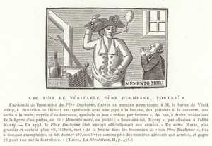 Frontispice av Le Pere Duchesne, 1790-talet av French School