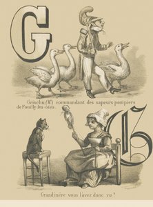 G: Grinchu (Mr.) befälhavare för Fouilly-les-Oies brandmän/Grand